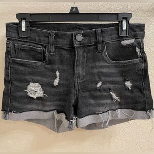 BLANKNYC Black Denim Shorts size 24